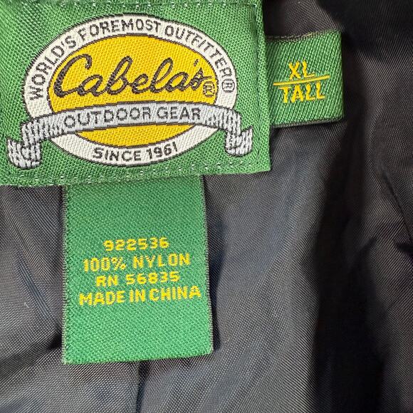 Cabelas Goretex Guidewear Insulated Bibs Overalls Suspender Pants Straps XL Tall - Picture 4 of 15